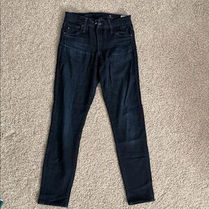 AG Adriano Goldschmied Women's Dark Blue Skinny Jeans